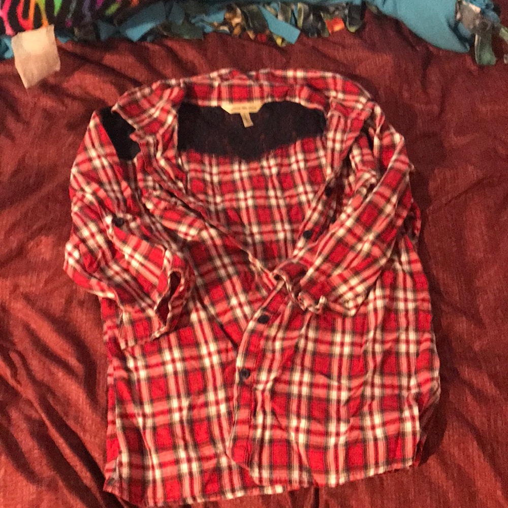 Plaid XL Blouse